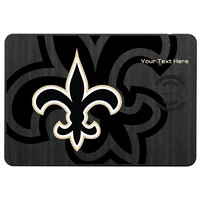 New Orleans Saints Personalized Wireless Charger & Mouse Pad