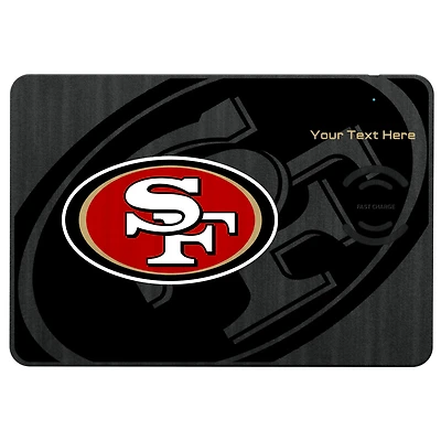 San Francisco 49ers Personalized Wireless Charger & Mouse Pad