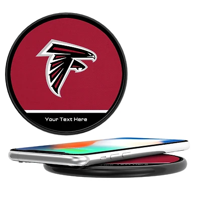 Atlanta Falcons Personalized 10-Watt Wireless Phone Charger