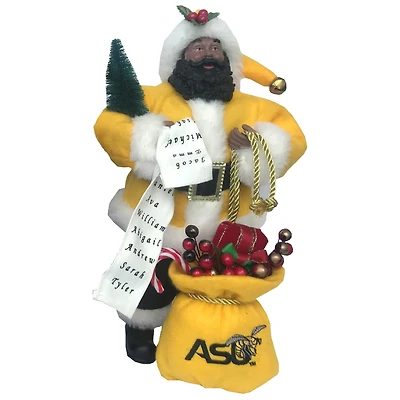 Gold Alabama State Hornets 12'' Santa