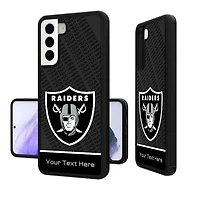 Las Vegas Raiders Personalized EndZone Plus Design Galaxy Bump Case