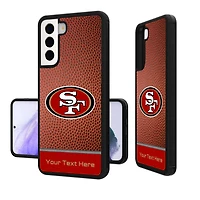 San Francisco 49ers Personalized Football Design Galaxy Bump Case