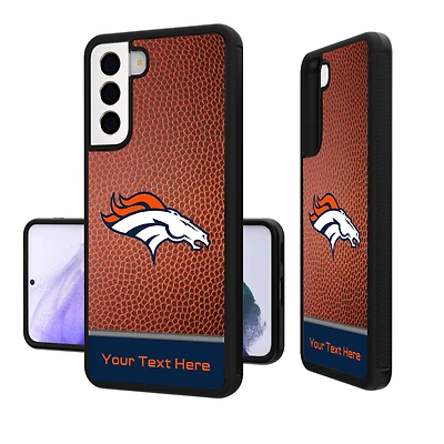 Denver Broncos Personalized Football Design Galaxy Bump Case