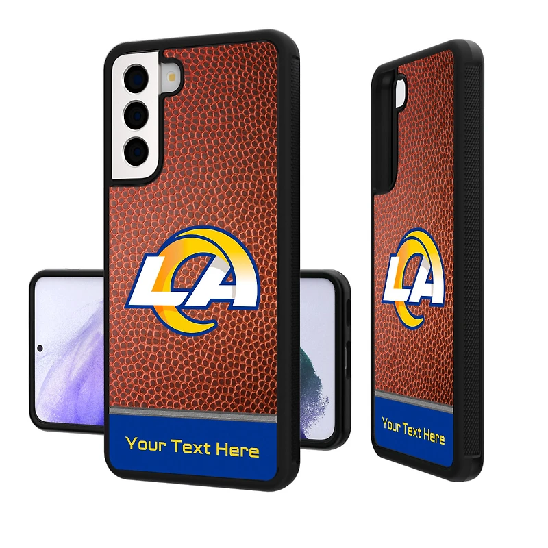 Los Angeles Rams Personalized Football Design Galaxy Bump Case