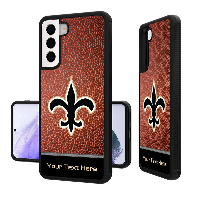 New Orleans Saints Personalized Football Design Galaxy Bump Case