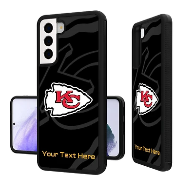 Kansas City Chiefs Personalized Tilt Design Galaxy Bump Case