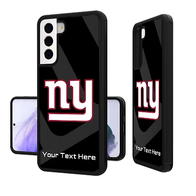 New York Giants Personalized Tilt Design Galaxy Bump Case