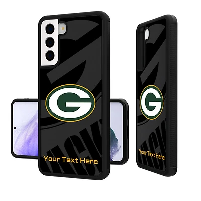 Green Bay Packers Personalized Tilt Design Galaxy Bump Case