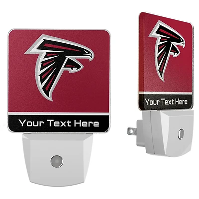 Atlanta Falcons Personalized 2-Piece Nightlight Set