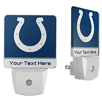 Indianapolis Colts Personalized 2-Piece Nightlight Set