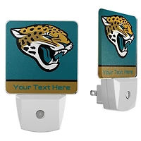Jacksonville Jaguars Personalized 2-Piece Nightlight Set
