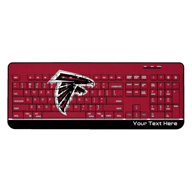 Atlanta Falcons Personalized Wireless Keyboard