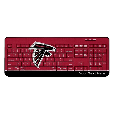 Atlanta Falcons Personalized Wireless Keyboard