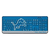 Detroit Lions Personalized Wireless Keyboard