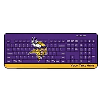 Minnesota Vikings Personalized Wireless Keyboard