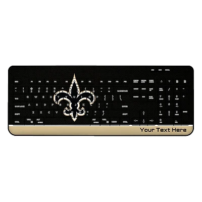 New Orleans Saints Personalized Wireless Keyboard