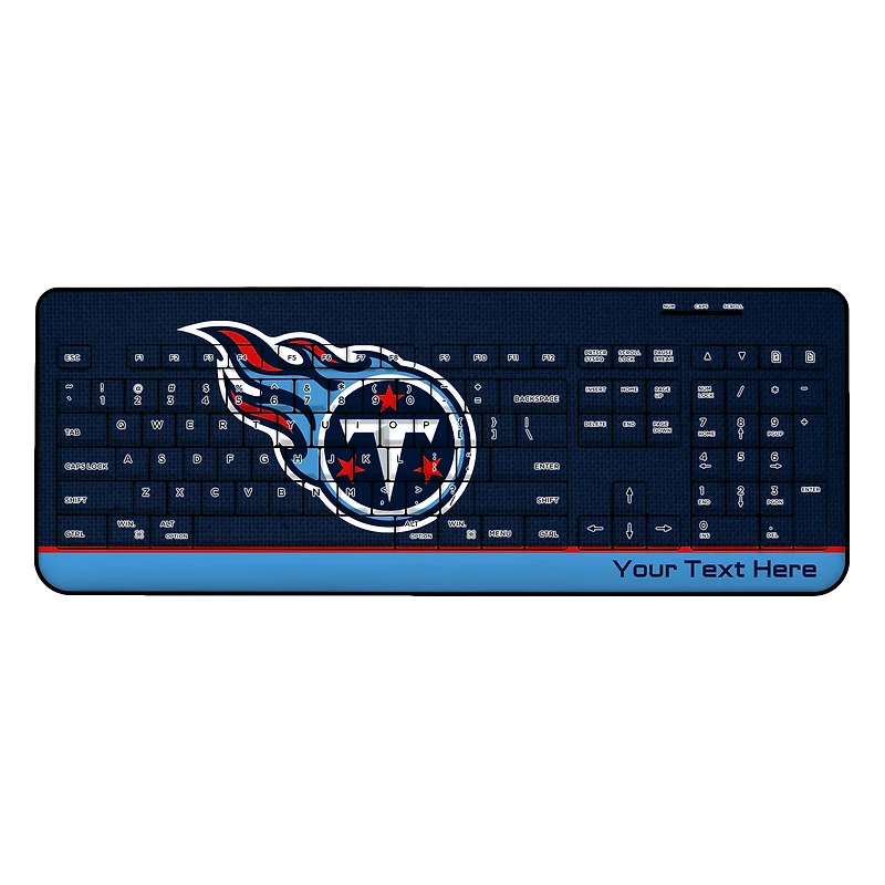 Tennessee Titans Personalized Wireless Keyboard