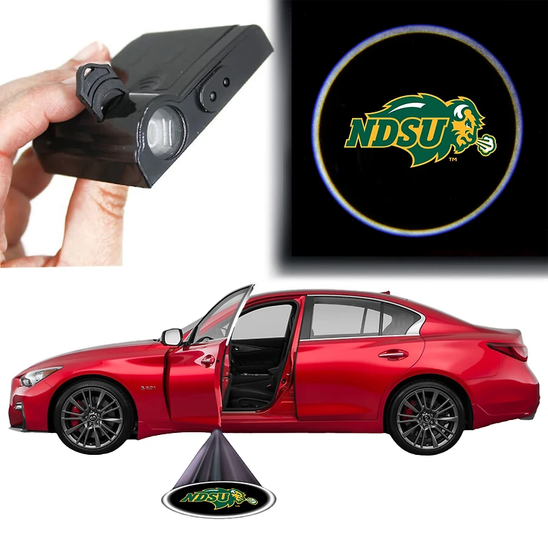 NDSU Bison Car Door Light