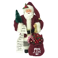Maroon Texas A&M Aggies 12'' Santa