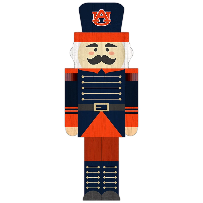 Auburn Tigers 31'' Nutcracker Leaner