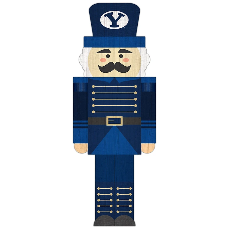 BYU Cougars 31'' Nutcracker Leaner