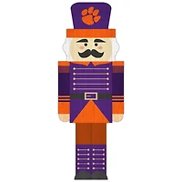 Clemson Tigers 31'' Nutcracker Leaner