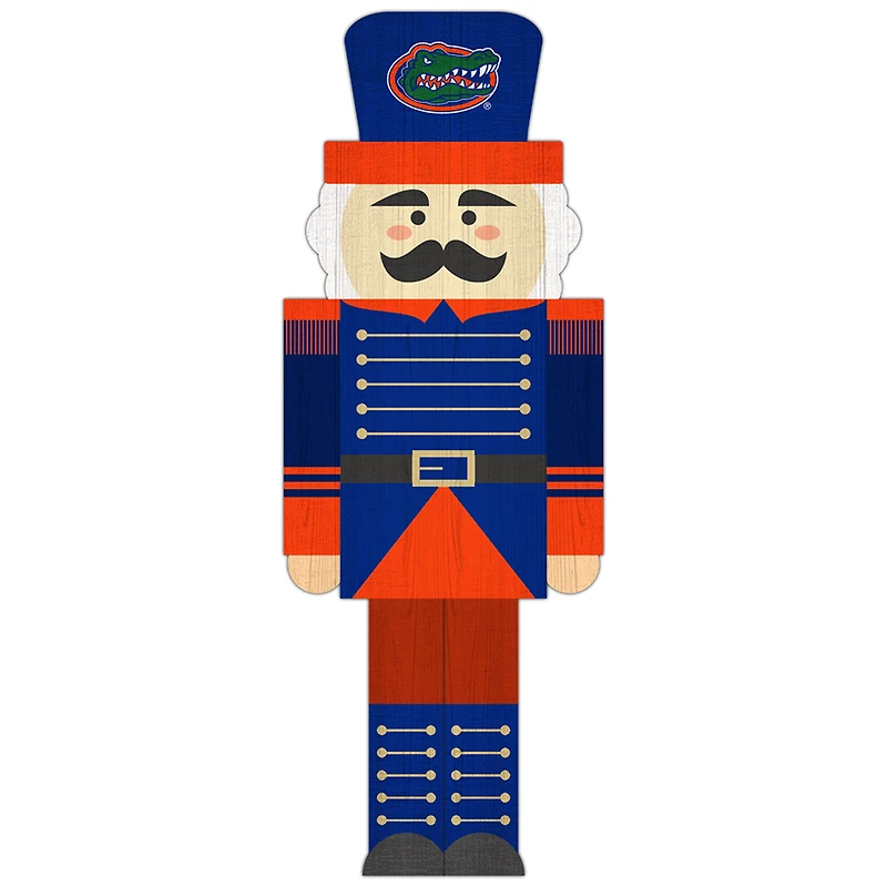 Florida Gators 31'' Nutcracker Leaner