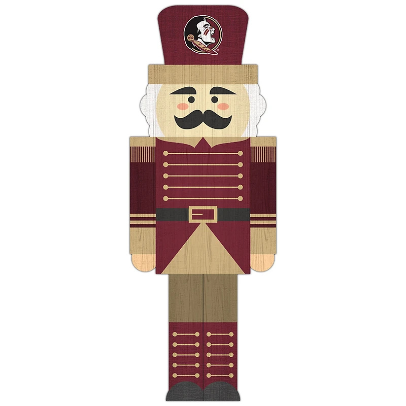 Florida State Seminoles 31'' Nutcracker Leaner