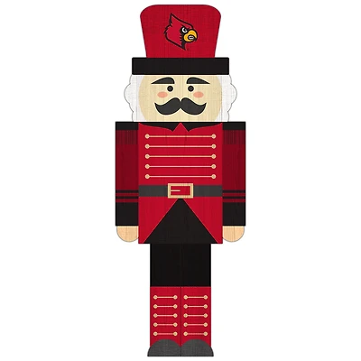 Louisville Cardinals 31'' Nutcracker Leaner