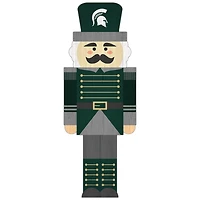 Michigan State Spartans 31'' Nutcracker Leaner