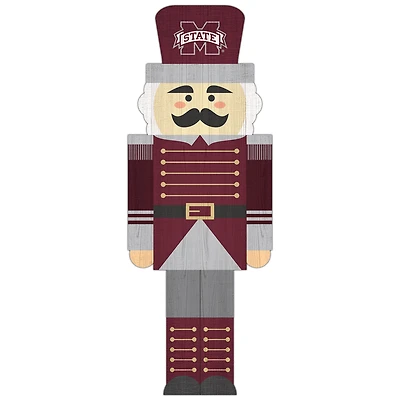 Mississippi State Bulldogs 31'' Nutcracker Leaner