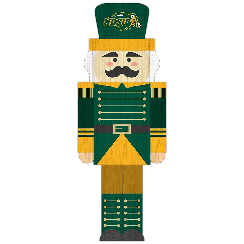 NDSU Bison 31'' Nutcracker Leaner