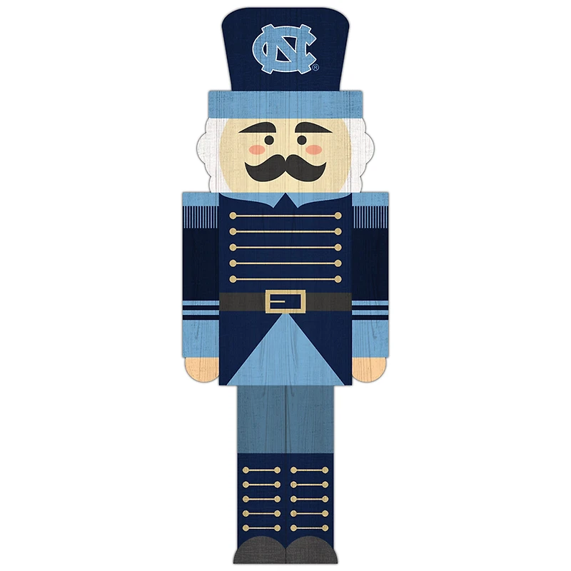 North Carolina Tar Heels 31'' Nutcracker Leaner