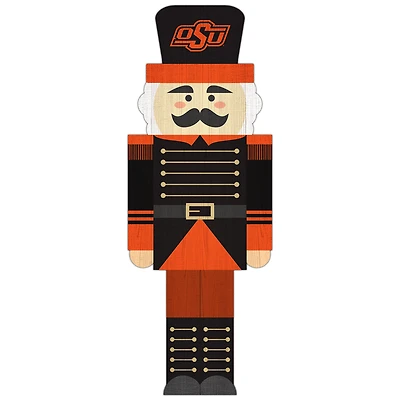 Oklahoma State Cowboys 31'' Nutcracker Leaner
