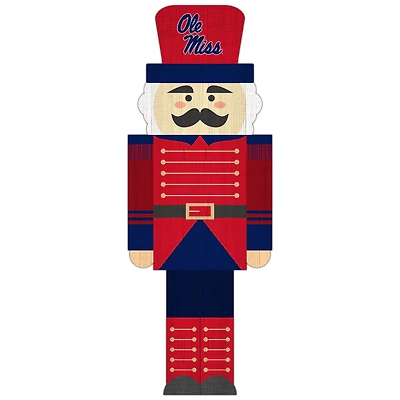Ole Miss Rebels 31'' Nutcracker Leaner