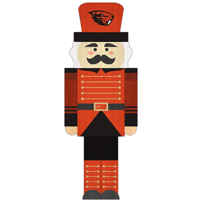 Oregon State Beavers 31'' Nutcracker Leaner