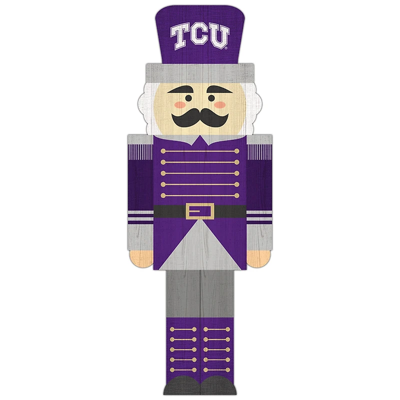 TCU Horned Frogs 31'' Nutcracker Leaner