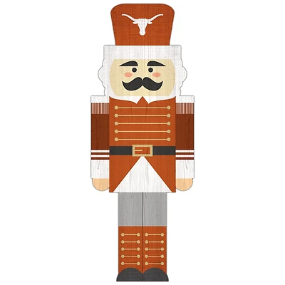 Texas Longhorns 31'' Nutcracker Leaner