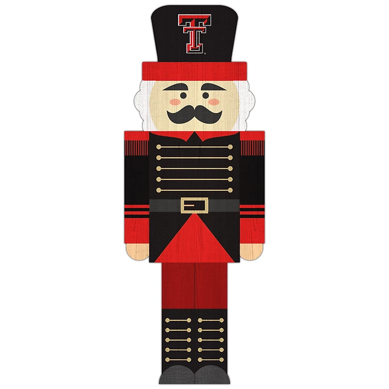 Texas Tech Red Raiders 31'' Nutcracker Leaner
