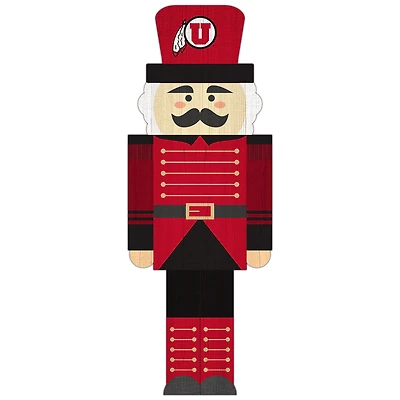 Utah Utes 31'' Nutcracker Leaner