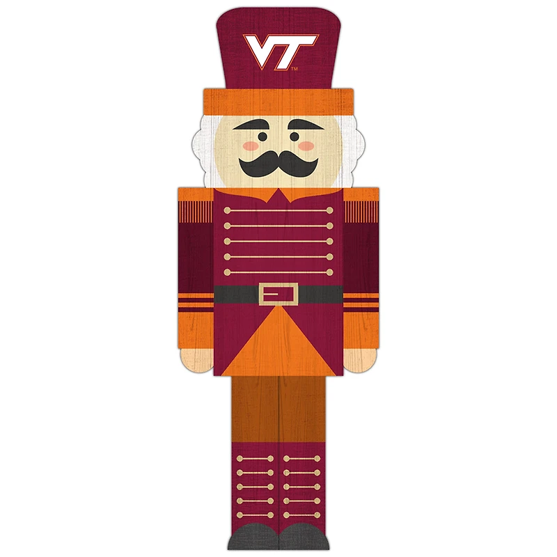 Virginia Tech Hokies 31'' Nutcracker Leaner