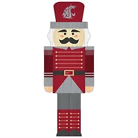Washington State Cougars 31'' Nutcracker Leaner