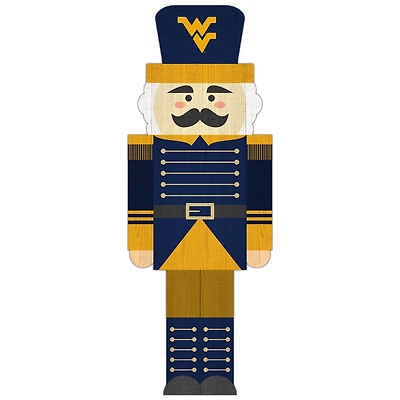 West Virginia Mountaineers 31'' Nutcracker Leaner