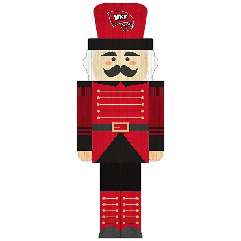 Western Kentucky Hilltoppers 31'' Nutcracker Leaner