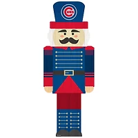 Chicago Cubs 31'' Nutcracker Leaner