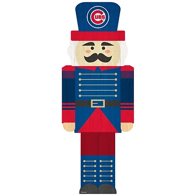 Chicago Cubs 31'' Nutcracker Leaner