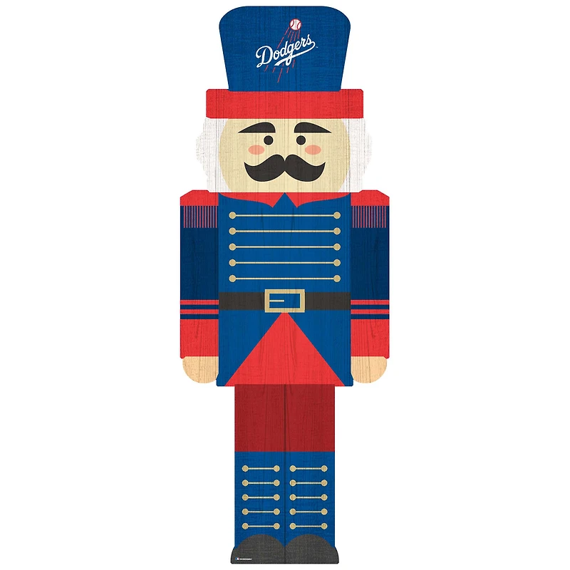 Los Angeles Dodgers 31'' Nutcracker Leaner