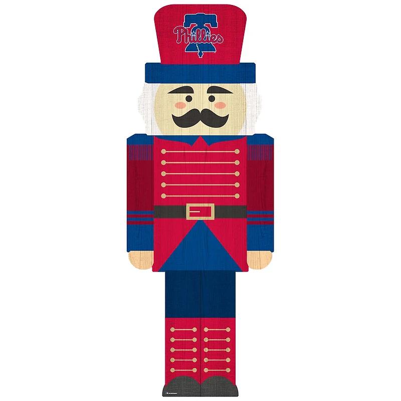 Philadelphia Phillies 31'' Nutcracker Leaner