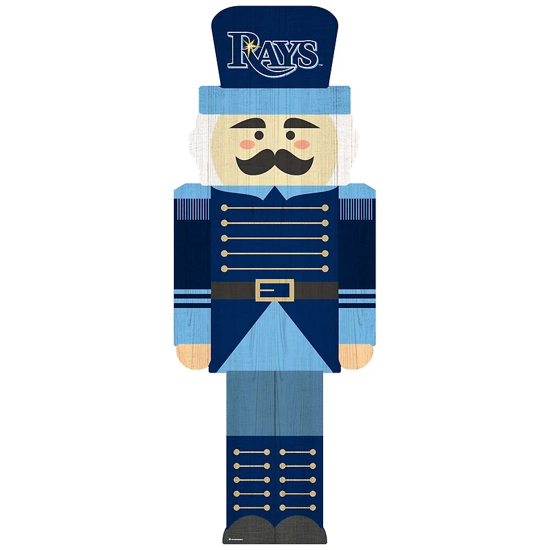 Tampa Bay Rays 31'' Nutcracker Leaner