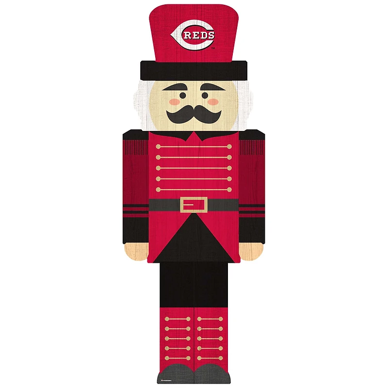 Cincinnati Reds 31'' Nutcracker Leaner